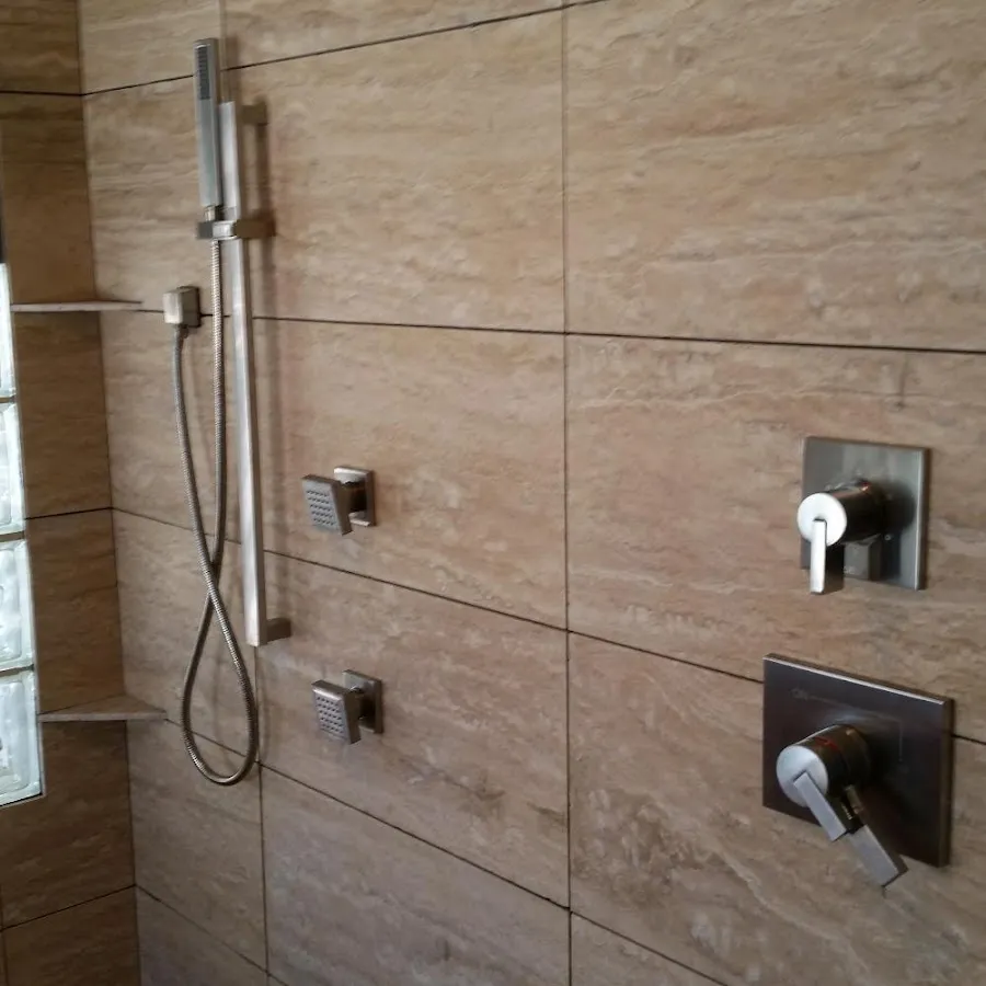 Shower fixture installation for Water Heater Replacement in Steiner Ranch